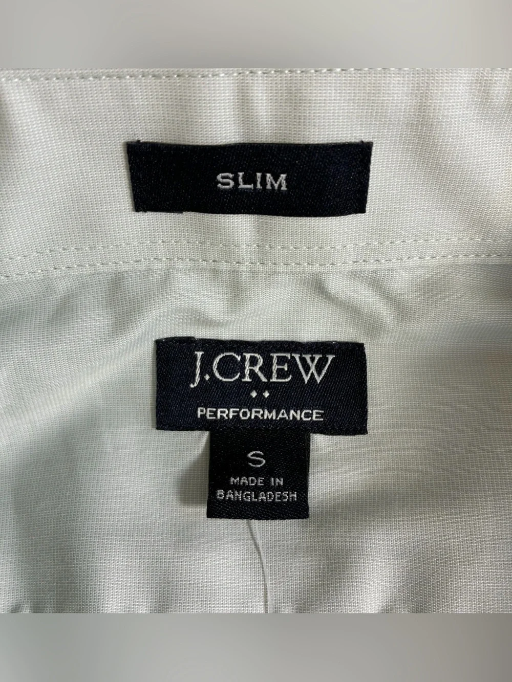 J Crew Shirt Men Small Green Slim Performance Stretch Quick Dry Button Up Dress